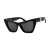 Off White Dames/Dames Edvard Zonnebril (Zwart/Donkergrijs)
