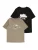 Jack & Jones Junior Shirt ‘JCOFLARE’  rookgrijs / poederroze / zwart / wit