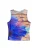 Desigual Top  navy / lichtblauw / geel / rosa