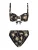 Shiwi Bikini ‘DAISY’  beige / zwart