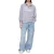 FILA Lachy Oversized Half Zip Sweater Thistle
