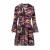 Mulberry Print jersey jurk met ruches