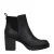 ONLY Onlbarbara Heeled Bootie Noos chelsea boots met blokhak – zwart