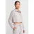 Dames Korte Faux Suède Knopenblouse