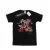 Disney Dames/Dames Mickey en Minnie Kerstkus Katoenen Vriendje T-shirt (Zwart)