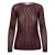 &Co Woman top – donkerrood