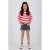 Vingino T-shirt rood/wit