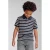 NAME IT KIDS gestreepte polo donkerblauw/wit