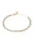 FOSSIL Ketting ‘Heritage’  goud / zilver