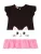 Denokids Jurk ‘Frill Cat’  zwart