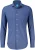 District Indigo Overhemd Travel Pique Blauw heren