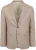 Suitable Blazer Pepita Linnen Beige