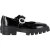 Stuart Weitzman Nolita Platform Mary Janes in Zwart Glanzend Leer
