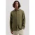 Dstrezzed Basic Shirt Linen Army Green