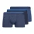 Skiny Boxershorts  marine / neonblauw