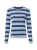 Franco Callegari Trui  navy / lichtblauw / lichtgrijs