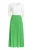For You Moda Jurk  groen / wit