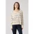 Levi’s Petal Vneck Sweater Olympic Stripe White
