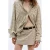 Mango korte geruite rok – beige