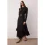 Dames platte maxi lange chique/nacht bodycon hijabjurk