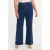 YOEK high waist wide leg jeans medium blue denim