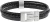 Steel & Barnett Leather Bracelet Casual Cole Zwart heren