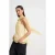 TRENDYOLMİLLA Dames Geel Stippen Mouwloos Regular fit Blouses