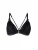 La Muel Lingerie BH ‘black crystal – Triangle Bra’  zwart