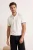 TRENDYOL MAN Heren Beige Gestructureerd Kort Regular fit Poloshirts
