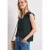 Blousetop met gespleten hals en ruches