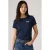 Levi’s THE PERFECT TEE rechtvallend T-shirt met logo – marineblauw