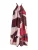 Next Jurk  taupe / rood / bordeaux / zwart