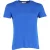 Sandro Paris T-shirt met ronde hals in blauw linnen
