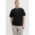 JACK & JONES CORE relaxed T-shirt met backprint zwart