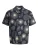 Jack & Jones Jjabstract Print Ss Resort Shirt Overhemd 4922958 Navy Blazer
