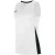 Nike Mouwloze jersey met contrasterende panelen voor dames (Wit, Zwart)
