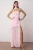 TRENDYOLMİLLA Dames Roze Effen Maxi Mouwloos Gala Recht Avond & Gala Jurk