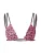 VIERVIER Bikinitop ‘Jody’  pink / zwart