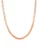 Hey Happiness Ketting ‘Thick Cuban’  rose-goud
