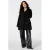 MS Mode Plus Size manteljas – zwart