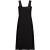 The Kooples Long Square Neckline Dress Black