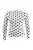 Trendyol Curve Dames Ecru Gestippeld Lang, Getailleerd Grote maten Blouses