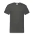 Fruit of the Loom Heren Valueweight V Neck T-shirt (Licht Grafiet)
