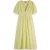Scotch & Soda Midi Dress With Broderie Anglaise Lemon Yellow