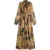 Scotch & Soda Maxi Dress Lurex Poetry Tapestry Military