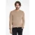John Varvatos Aveiro Regular Fit Tussah Silk Crew Almond