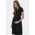 ONLY MATERNITY zwangerschaps midi jurk zwart