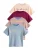 Next Shirt  lichtbeige / opaal / wijnrood / wit