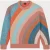 Paul Smith Womens Knitted Sweater Crew Neck Multi Coloured