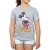 Disney Meisjes Klassiek Kick Mickey Mouse T-Shirt (Sportgrijs)